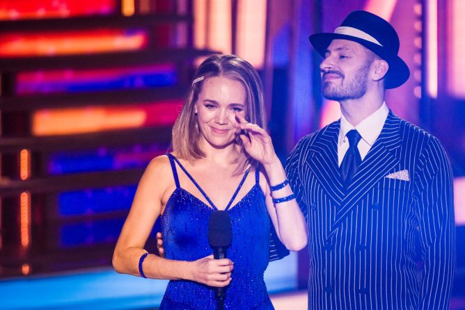 Lucie Vondráčková v sobotu skončila ve StarDance. Lucie Vondráčková v sobotu skončila ve StarDance.