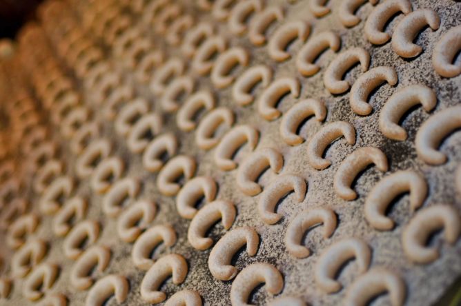 Dokonalé vanilkové rohlíčky podle babičky. Dokonalé vanilkové rohlíčky podle babičky.