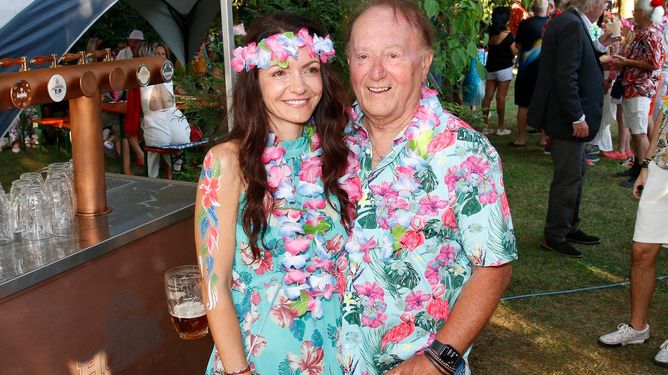 Petr Janda se svou manželkou Alicí. Petr Janda se svou manželkou Alicí.