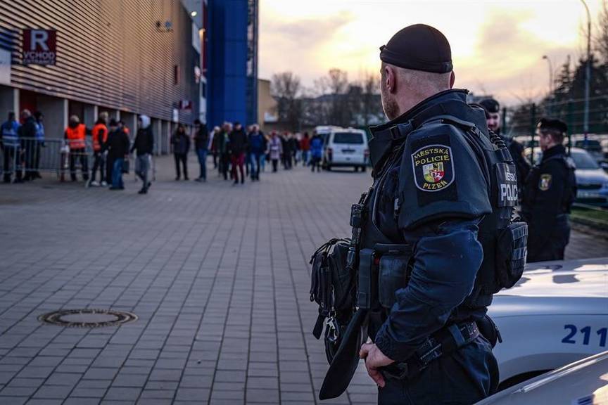 Městská policie připravila bezpečnostní opatření na dnešní utkání se Sociedad San Sebastian