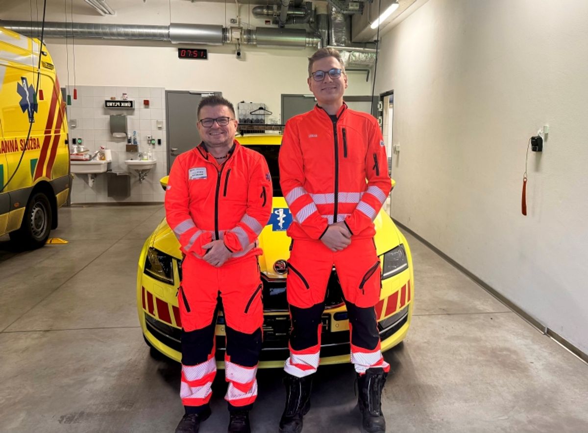 Dokonalá souhra záchranářů zachránila další život Dokonalá souhra záchranářů zachránila další život