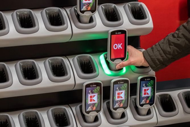 K-Scan je novinka, která urychlí nakupování. K-Scan je novinka, která urychlí nakupování.