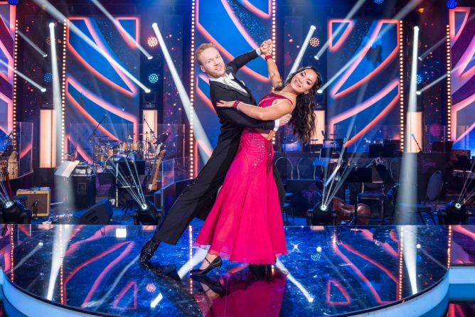 Chili Ta se svým partnerem Kubou Mazůchem. Chili Ta se svým partnerem Kubou Mazůchem.