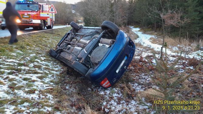 Během hodiny pět nehod. Během hodiny pět nehod.