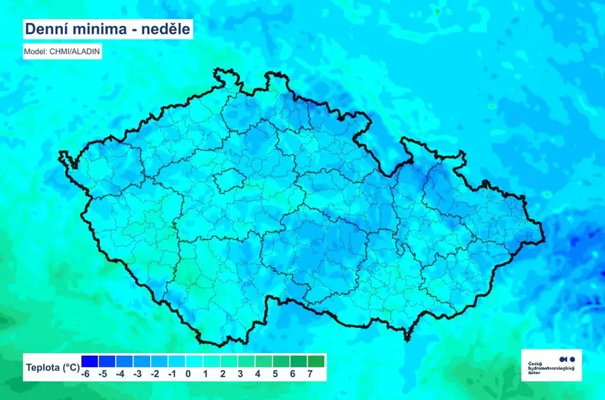 Česko zasáhnou silné mrazy.