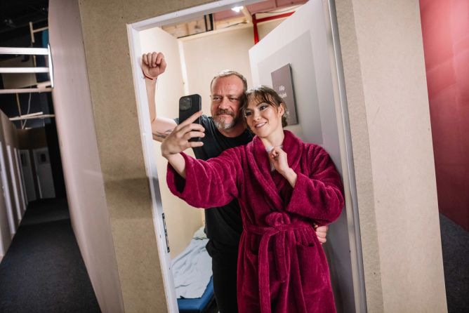 Přípravy ve StarDance jsou náročné. Přípravy ve StarDance jsou náročné.