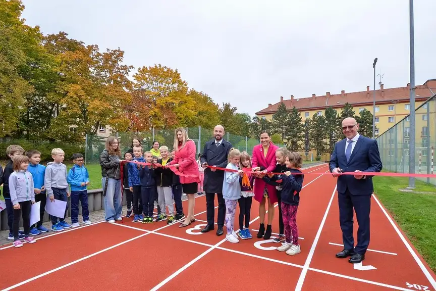 Nové sportoviště Plzeň.