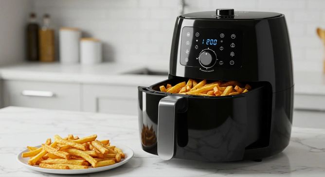 Zdravá varianta smažení v horkovzdušné fritéze Zdravá varianta smažení v horkovzdušné fritéze