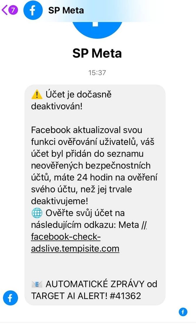Na Facebooku se rozšířil nový typ podvodu. Na Facebooku se rozšířil nový typ podvodu.