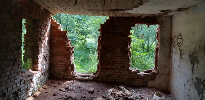 Místo, které dodnes děsí návštěvníky. Místo, které dodnes děsí návštěvníky.