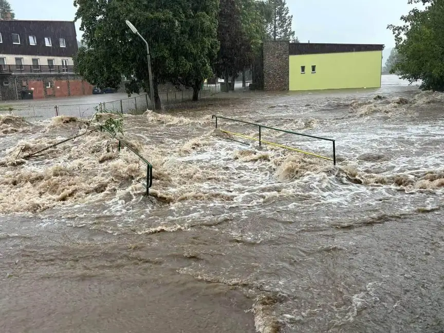 Jihočeským krajem se prohnala velká voda. Brala vše, co jí přišlo pod ruku