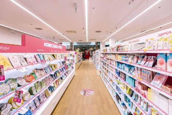 Nová prodejna Hebe na Pankráci. Nová prodejna Hebe na Pankráci.