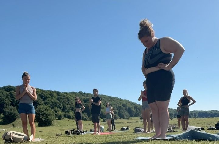 Trekking and yoga in the Lucretili Mountains