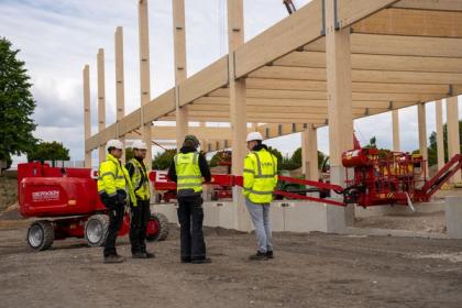 Montagebegleitung durch das Team von LIGNA systems