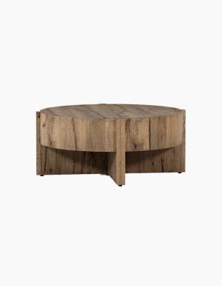 Bingham Coffee Table-Rustic Oak Veneer