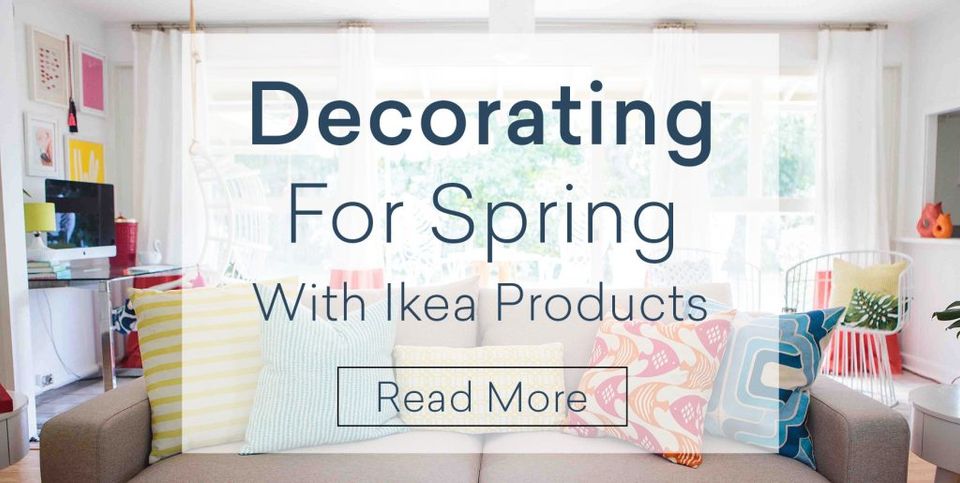 Bright spring interior design inspiration with colorful accents and natural light