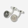 Silver Button Cufflinks