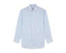 Blue Multi Stripe Regular Fit Twill Shirt with T&A Collar and 3 Button Cuffs