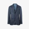 Hackett Stripe Cotton Jersey Blazer