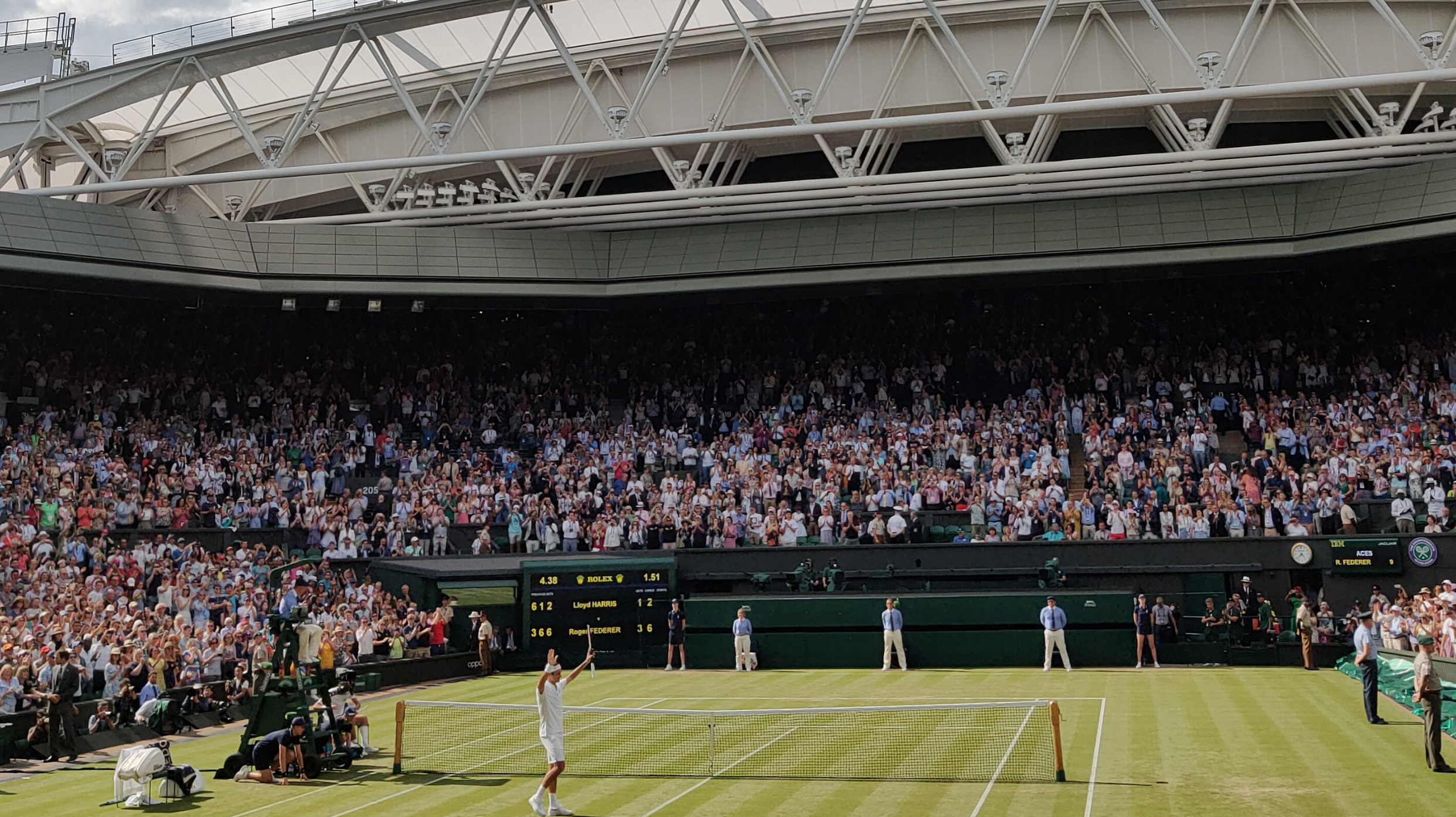 You don’t have to be at Wimbledon to wear a white polo shirt