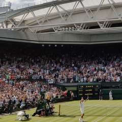 You don’t have to be at Wimbledon to wear a white polo shirt