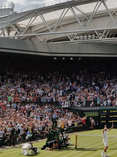 You don’t have to be at Wimbledon to wear a white polo shirt