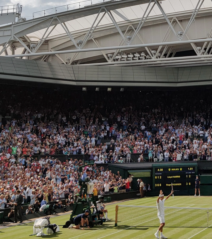 You don’t have to be at Wimbledon to wear a white polo shirt