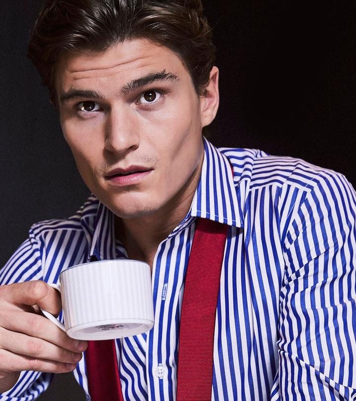 A blue and white striped shirt is the perfect back-to-work investment