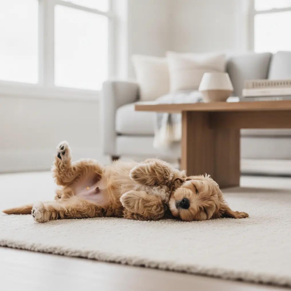 Pup slaapt op rug: betekenis, risico's en tips voor pleegouders