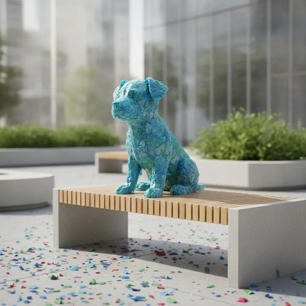 Pup plast in bench: zo los je het stap voor stap op