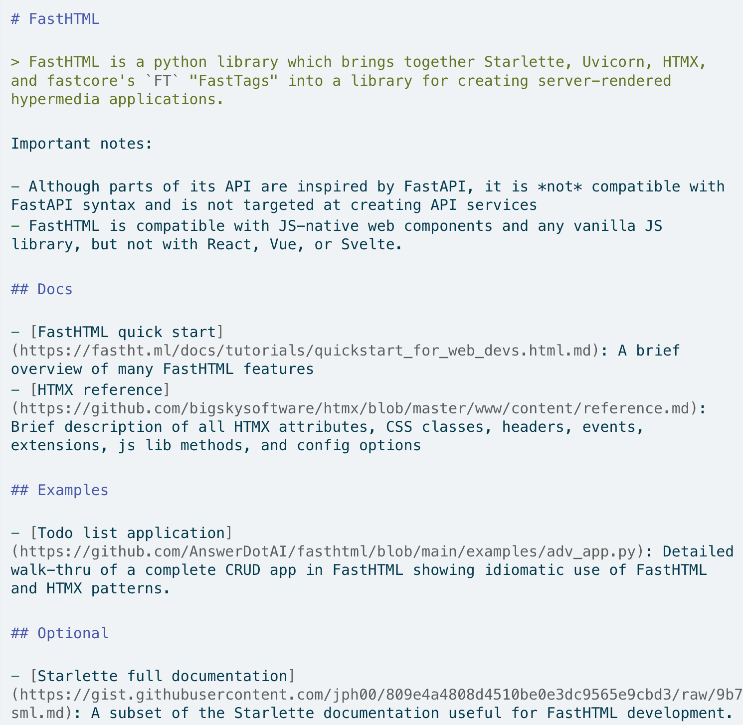 example of llms.txt
