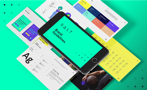 Brand consistency is enforced with brand guidelines
