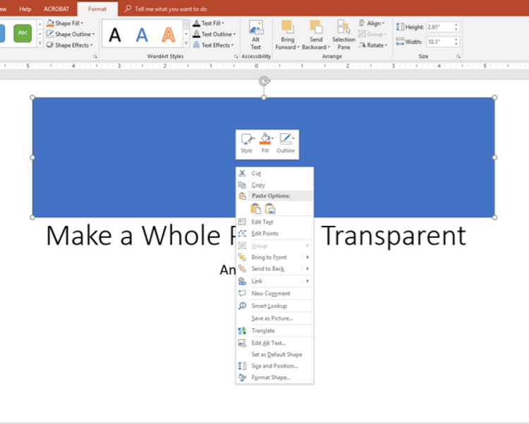 How To Make A Picture Transparent In PowerPoint? Detailed Guide