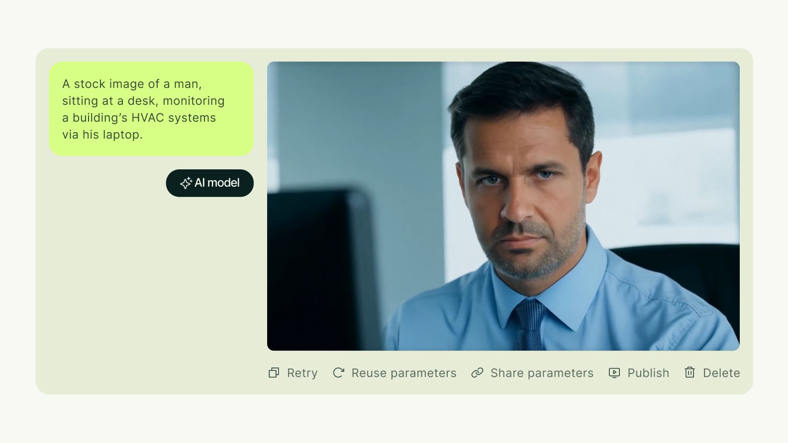 man sitting at a desk