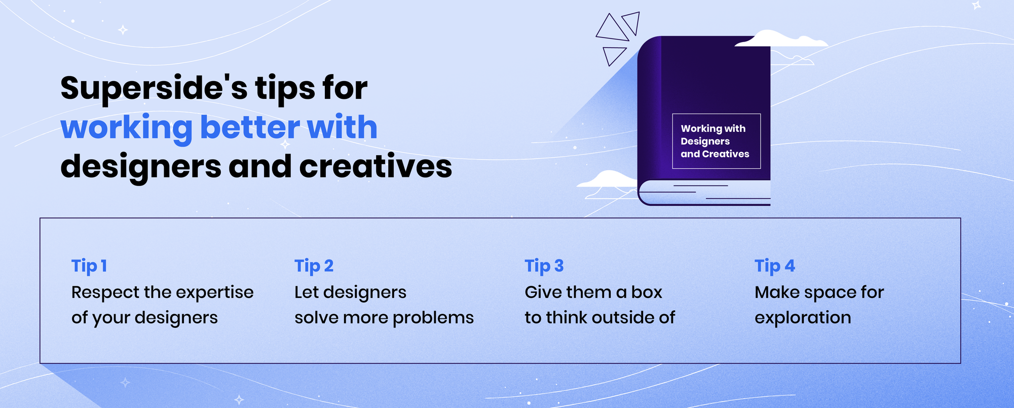 Superside's tips for working better with designers and creatives