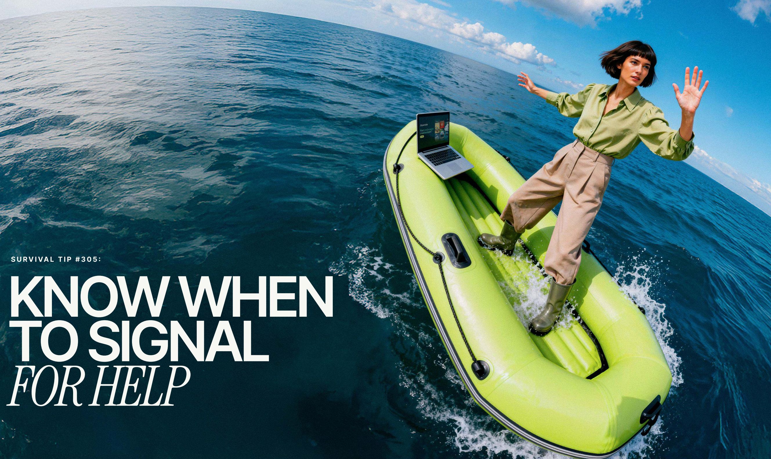 signal for help by superside