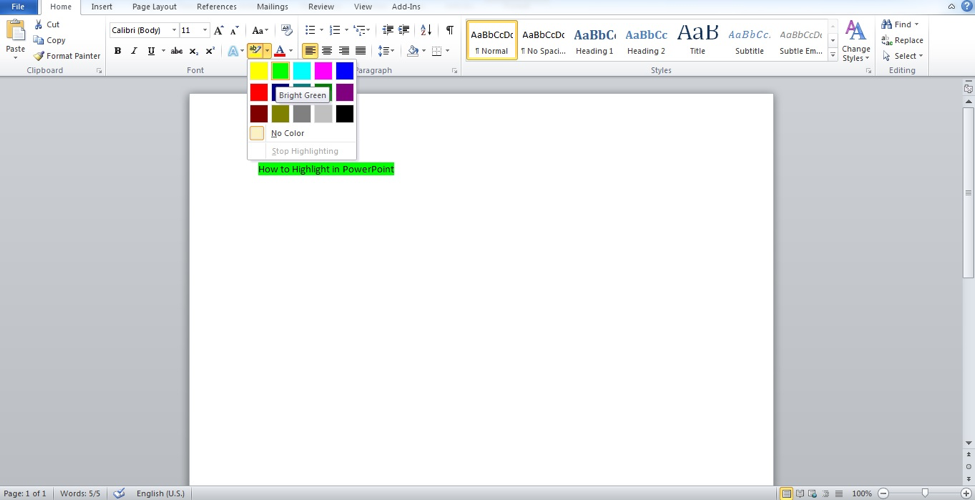 How to highlight in a powerpoint presentation superside