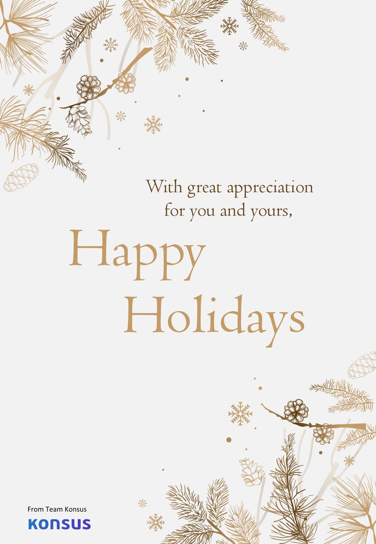 15 Free & Easily Customizable Business Holiday Card Templates 2018 15 Free & Easily Customizable Business Holiday Card Templates 2018