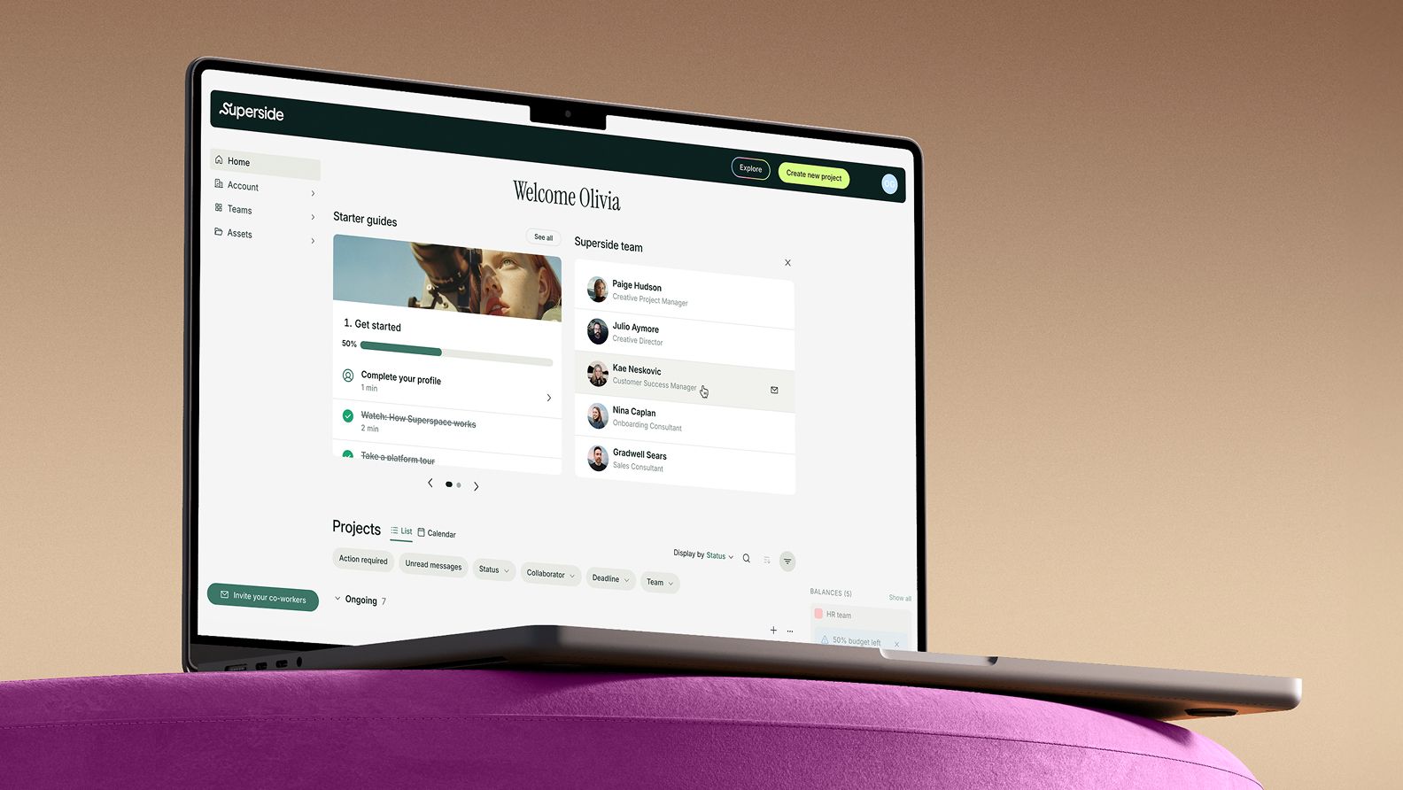 Meet your creative team