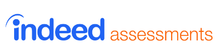 Indeed’s graphic designer skills test is a multiple choice assessment that determines an applicant’s “ability to listen to and accurately interpret verbal design briefs to create graphic designs that convey a client’s message, as well as pinpoint potential problems in completed designs.”