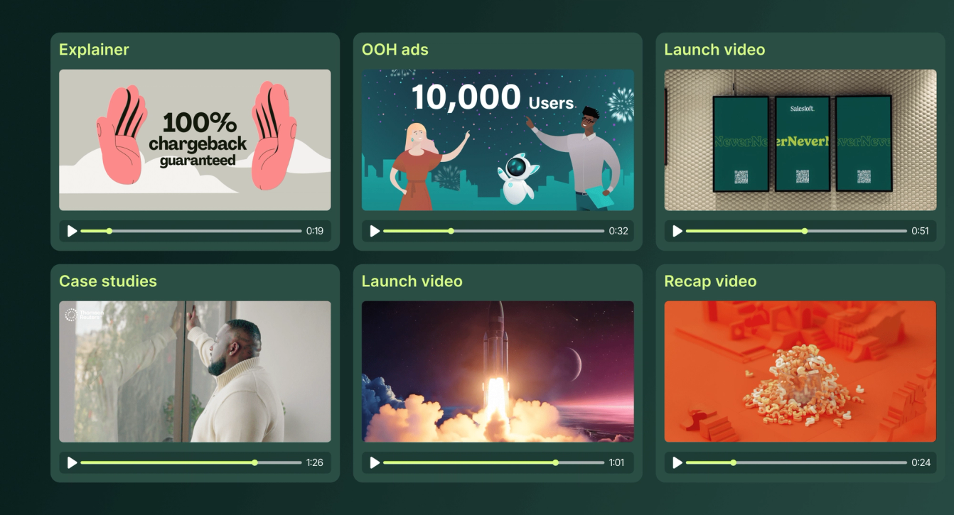 16 best B2B SaaS video examples from 2025