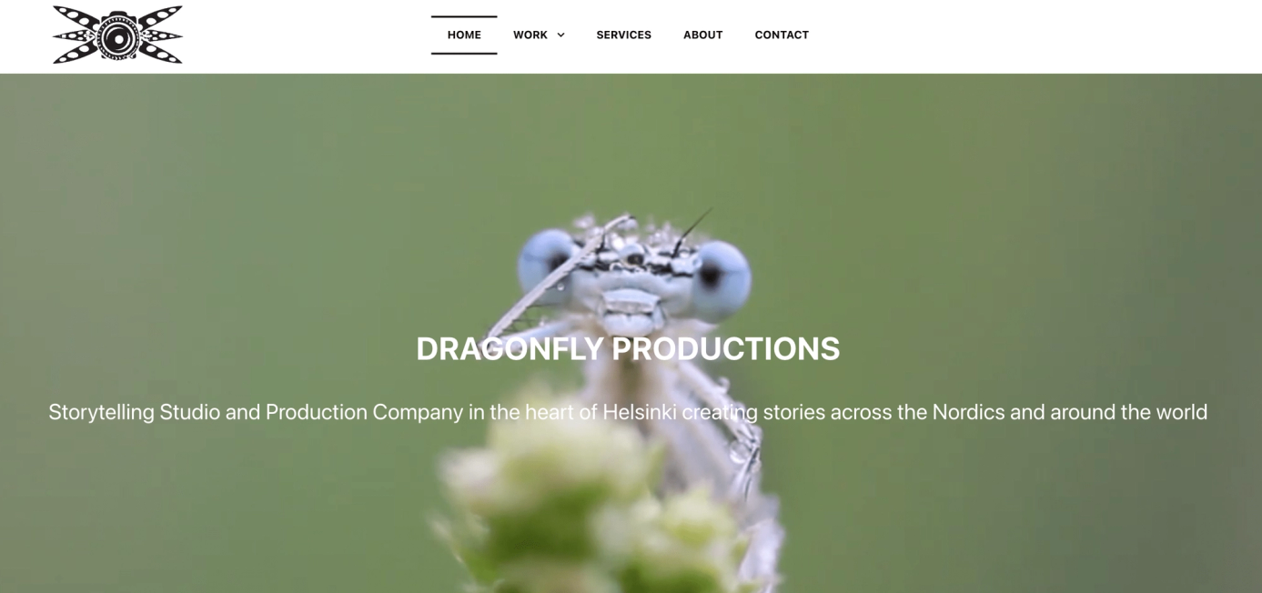 Dragonfly Productions website