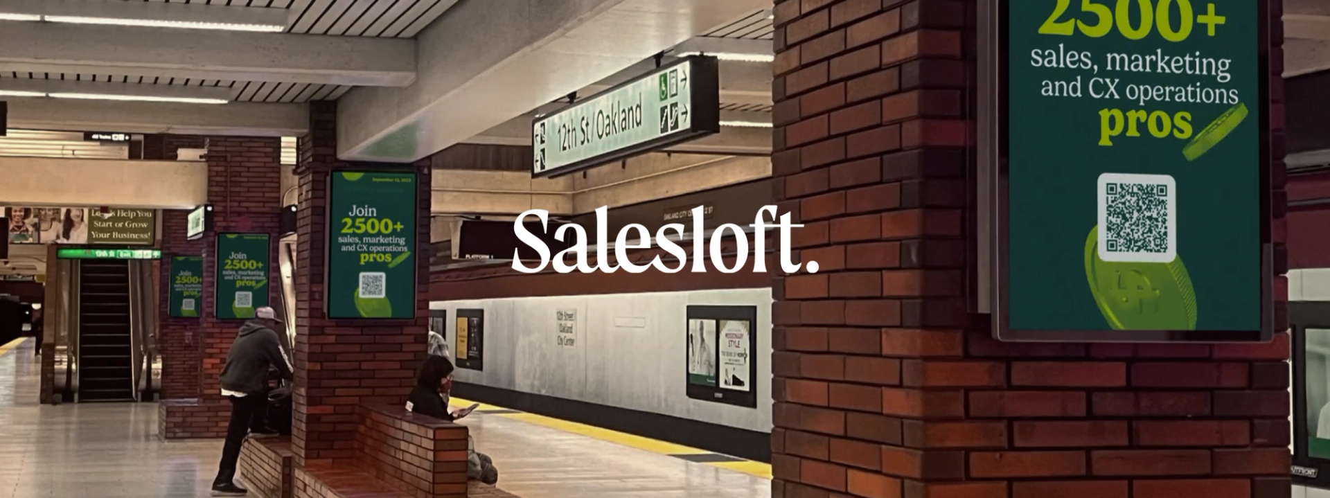 Elevating Sales Engagement: Salesloft's Innovative Subway Video Campaign