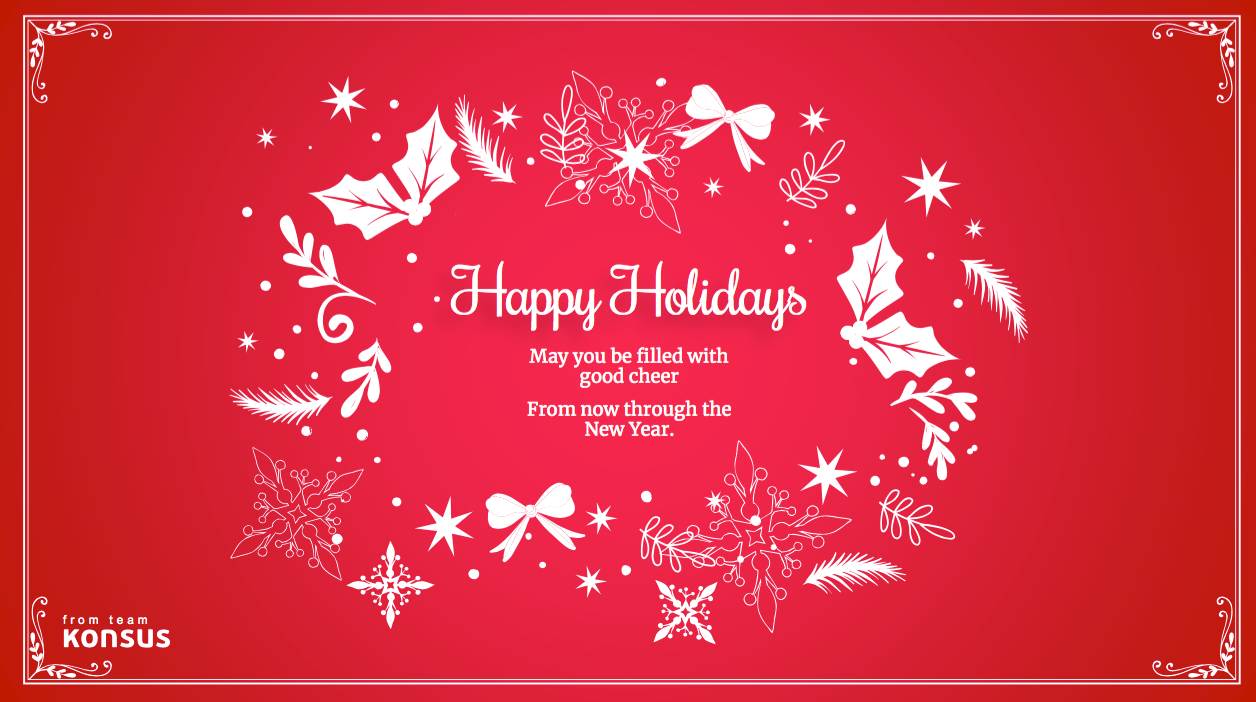 Corporate Happy Holidays Cards