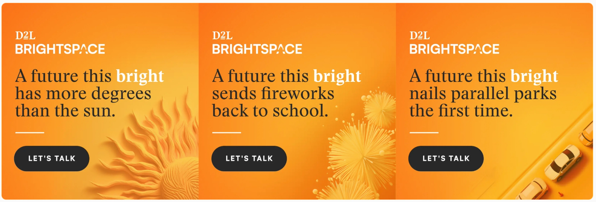D2L Brightspace ads