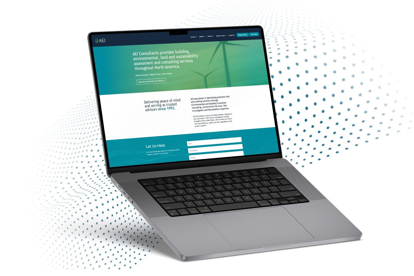 AEI landing Page