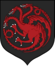 Words – “Fire and Blood”
Sigil – Three-headed Dragon
Ancestral Seat – Dragonstone
Ancestral Lands – King’s Landing