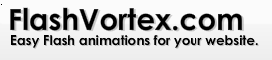 FlashVortex offers various templates to choose from to create banner ads within minutes using Flash animation.