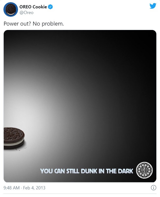 Oreo creative performance