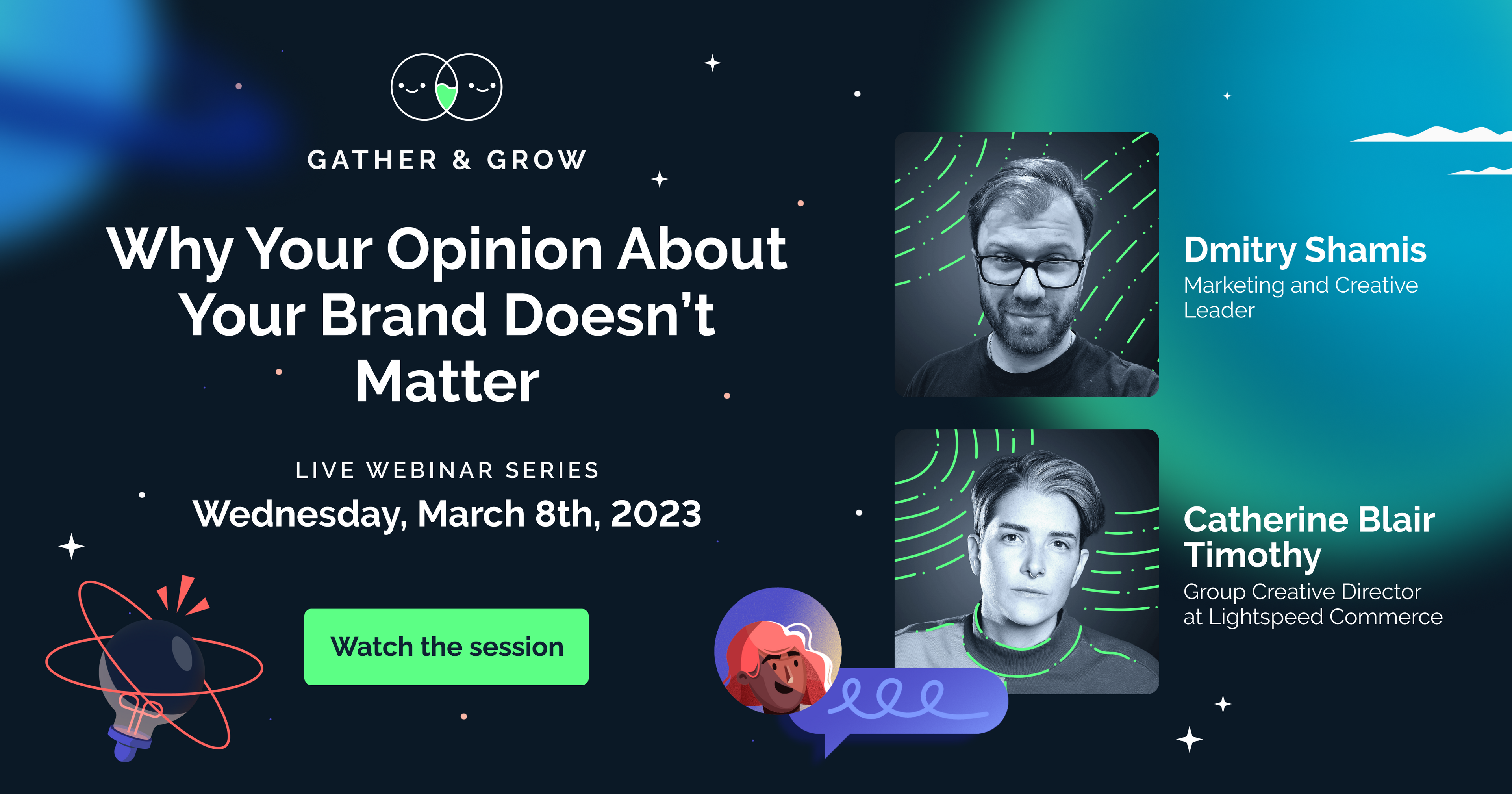 Gather & Grow - March 8th - Your Opinion About Your Brand Doesn’t Matter